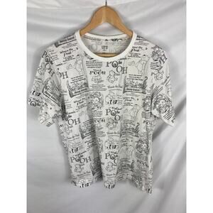 Disney Winnie the Pooh Print Tshirt Size XL